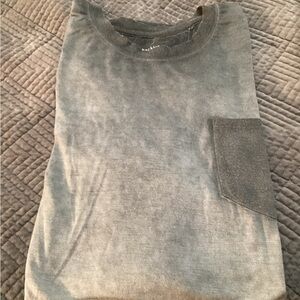 Daniel  Buckler Gray Pocket T-Shirt. 378